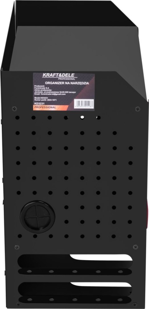 Solidna Szafka Organizer na Narzędzia Zawieszany 3 Poziomy 470x250x405 mm