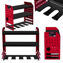 Solidny Organizer na Narzędzia Zawieszany 3 Poziomy 515x225x405 mm