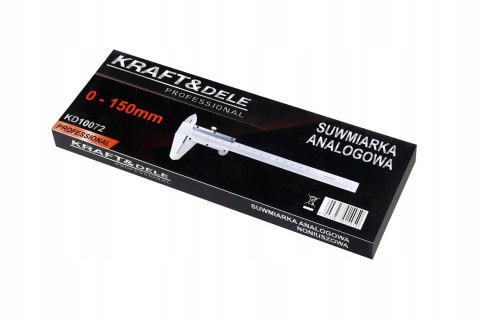 Suwmiarka Analogowa Noniuszowa 0-150 mm Kraft&Dele