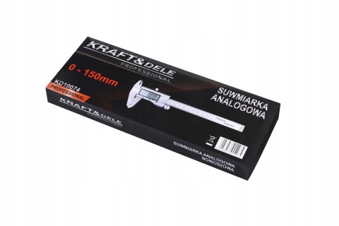 Suwmiarka Elektroniczna Cyfrowa LCD 0-150 mm Kraft&Dele