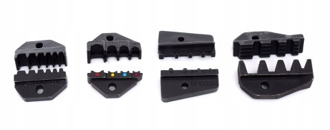 Szczypce i Zaciskarka Konektorów 4 Matryce + Etiu Kraft&Dele