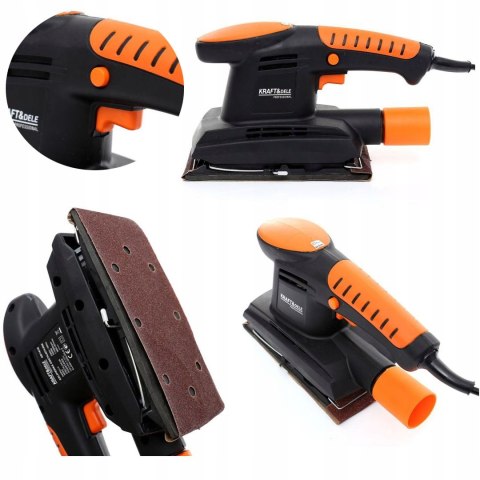 Szlifierka Oscylacyjna do Gipsu Drewna Metalu Kraft&Dele 450W 230V