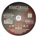 Tarcza tnąca do metalu Zestaw 25 sztuk KD1996 230x2,0x22,23 mm Kraft&Dele