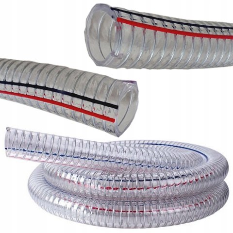 WĄŻ SSAWNY 3 CALE 50M 2MM DO POMPY BRUDNEJ WODY OGRODOWY POMPY SZAMBA KD798