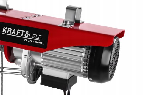 WYCIĄGARKA ELEKTRYCZNA WCIĄGARKA LINOWA 1300W 800KG PILOT STERUJĄCY KD1526