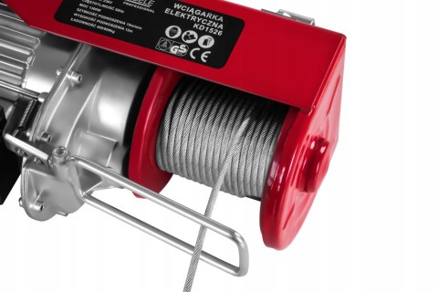 WYCIĄGARKA ELEKTRYCZNA WCIĄGARKA LINOWA 1300W 800KG PILOT STERUJĄCY KD1526