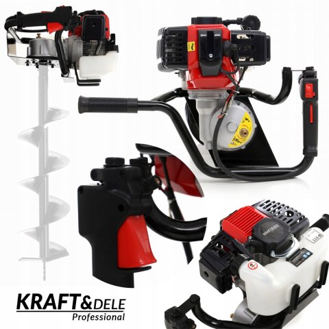 Wiertnica Glebowa Gleby Silnik Spalinowy do Świdra 3,8 kW /5,2KM Kraft&Dele