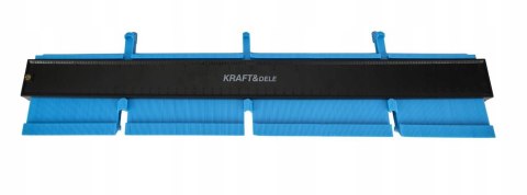 Wzornik Szablon Przymiar Kształtów 520mm Kraft&Dele