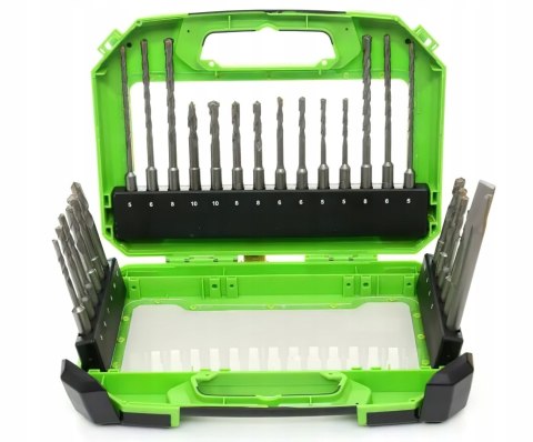 ZESTAW WIERTEŁ I DŁUT SDS PLUS DO BETONU 26SZT