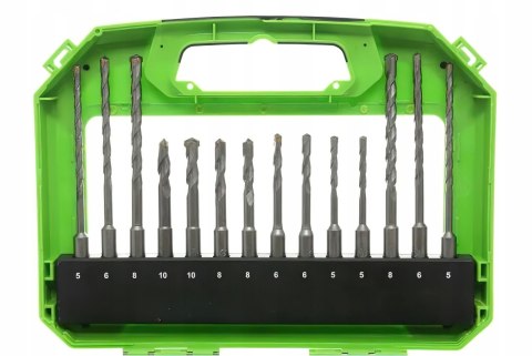 ZESTAW WIERTEŁ I DŁUT SDS PLUS DO BETONU 26SZT