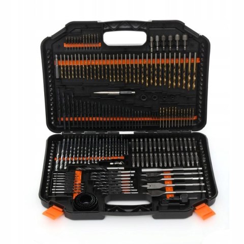 Zestaw Bitów i Wierteł Drewna Betonu Walizka Kraft&Dele 246 Elementów