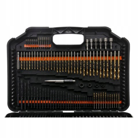 Zestaw Bitów i Wierteł Drewna Betonu Walizka Kraft&Dele 246 Elementów