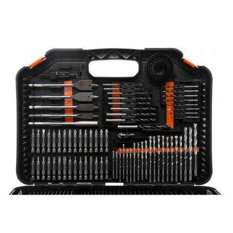 Zestaw Bitów i Wierteł Drewna Betonu Walizka Kraft&Dele 246 Elementów