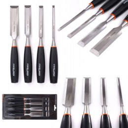 Zestaw Dłut Stolarskich 4 szt. 6, 12, 19, 25mm Kraft&Dele