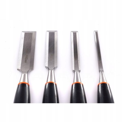 Zestaw Dłut Stolarskich 4 szt. 6, 12, 19, 25mm Kraft&Dele