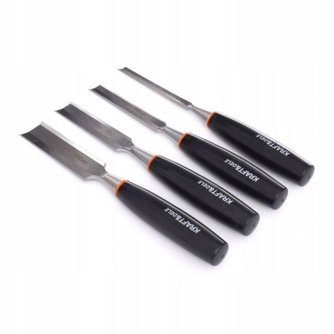 Zestaw Dłut Stolarskich 4 szt. 6, 12, 19, 25mm Kraft&Dele