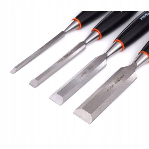 Zestaw Dłut Stolarskich 4 szt. 6, 12, 19, 25mm Kraft&Dele