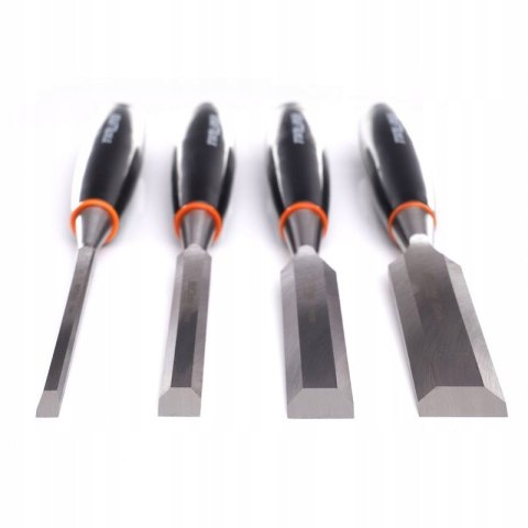 Zestaw Dłut Stolarskich 4 szt. 6, 12, 19, 25mm Kraft&Dele