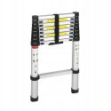 Drabina Składana Teleskopowa Aluminiowa 8 Stopni 2,6 m MAX 150KG Ktaft&Dele