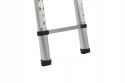 Drabina Składana Teleskopowa Aluminiowa 8 Stopni 2,6 m MAX 150KG Ktaft&Dele