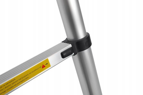 Drabina Składana Teleskopowa Aluminiowa 8 Stopni 2,6 m MAX 150KG Ktaft&Dele