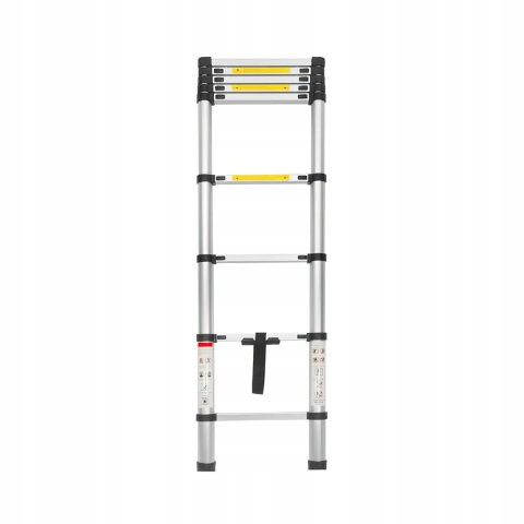 Drabina Składana Teleskopowa Aluminiowa 8 Stopni 2,6 m MAX 150KG Ktaft&Dele