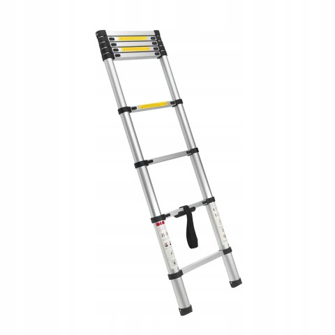 Drabina Składana Teleskopowa Aluminiowa 8 Stopni 2,6 m MAX 150KG Ktaft&Dele