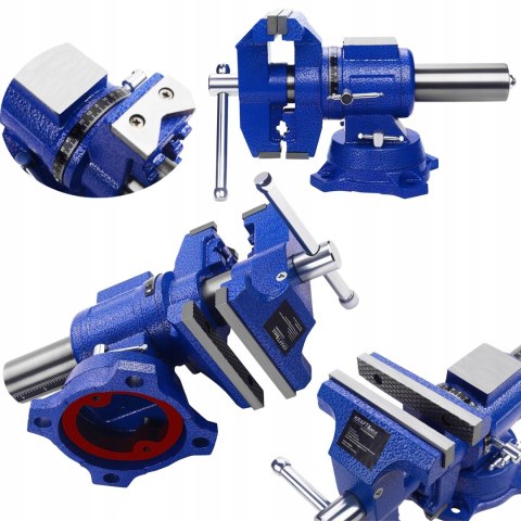 Imadło Obrotowe Wielofunkcyjne 5" 125 mm 360° Kraft&Dele