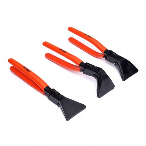 Komplet Szczypiec Dekarskich do Gięcia Blachy 3x 180° / 90° / 45° 275mm