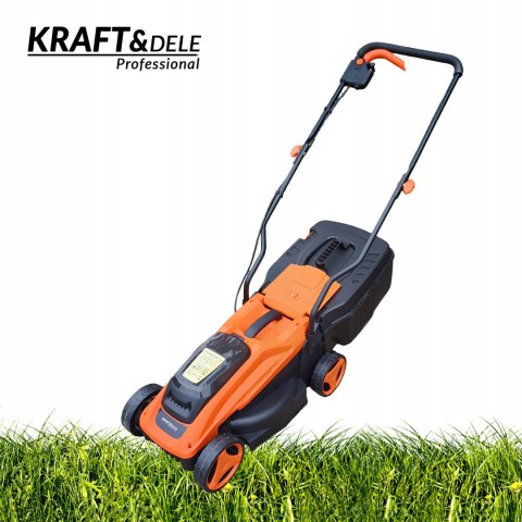 Kosiarka Akumulatorowa Elektryczna do Trawy 20V 6AH Kosz 30 L Kraft&Dele