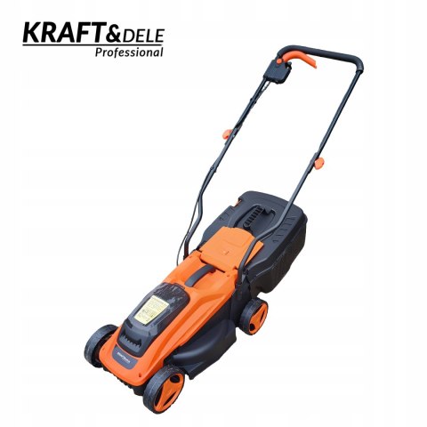 Kosiarka Akumulatorowa Elektryczna do Trawy 20V 6AH Kosz 30 L Kraft&Dele