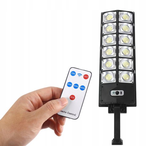 Lampa Uliczna Solarna z Pilotem Kraft&Dele 700W 80000lm IP65