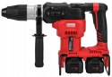 Młot Udarowy SDS+ UDAR Młotowiertarka akumulatorowa MOCNY 10J 2x AKU 21V