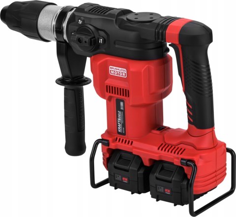 Młot Udarowy SDS+ UDAR Młotowiertarka akumulatorowa MOCNY 10J 2x AKU 21V