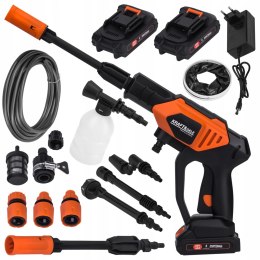 Myjka Ciśnieniowa Akumulatorowa 2x 20V/6Ah 60 bar 160 l/h Kraft&Dele