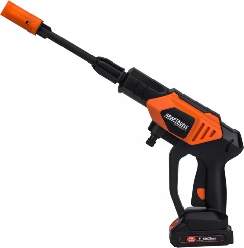 Myjka Ciśnieniowa Akumulatorowa 2x 20V/6Ah 60 bar 160 l/h Kraft&Dele