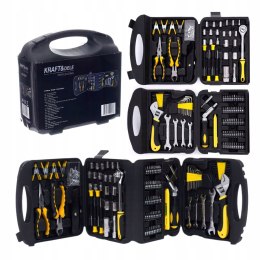 Narzędzia 117 Częściowy Zestaw Narzędzi 117 Elementów Walizka Kraft&Dele