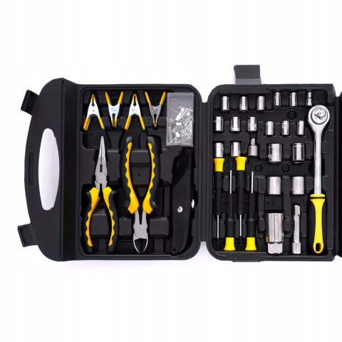 Narzędzia 117 Częściowy Zestaw Narzędzi 117 Elementów Walizka Kraft&Dele