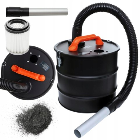 Odkurzacz Kominkowy Kominka Grilla Separator Popiołu 20L KRAFT&DELE