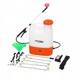 Opryskiwacz 16 l Akumulatorowy 12V 8Ah Lanca Kraft&Dele Zestaw XXL