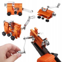 Ostrzałka Ręczna do Łańcucha Piły Spalinowej Pilarki 5 x Ostrza Kraft&Dele