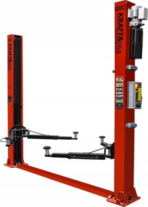 PODNOŚNIK SAMOCHODOWY DWUKOLUMNOWY AUTOMATYCZNY 4,2 TONY KD5812