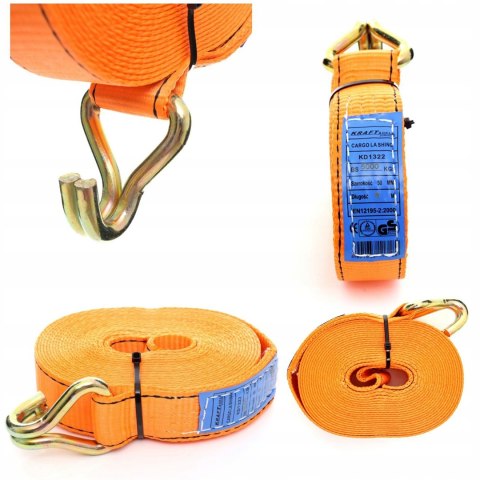 Pas transportowy Pas Transportowy Dwupunktowy 6m/35mm/2t Kraft Dele