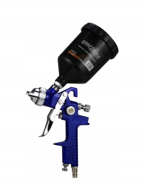 Pistolet Lakierniczy 600 ml 4 bar 4x Dysze 90-170 l/min Kraft&Dele