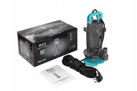 Pompa Wody Czystej Brudnej Zatapialna 2200 W 15.000 l/h 1" 230V W.D.S.