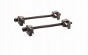 Ściągacze Sprężyn Samochodowych z Zabezpieczeniem Solidne 260 mm 2 Sztuki
