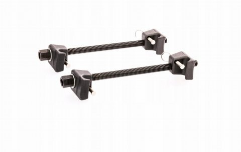 Ściągacze Sprężyn Samochodowych z Zabezpieczeniem Solidne 260 mm 2 Sztuki