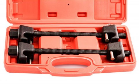 Ściągacze Sprężyn Samochodowych z Zabezpieczeniem Solidne 260 mm 2 Sztuki