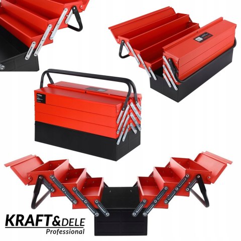 Skrzynka Narzędziowa Metalowa 7 Szuflad Kraft&Dele