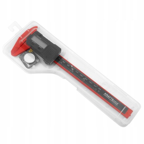 Suwmiarka Elektroniczna Cyfrowa LCD 0-150 mm Tworzywo Sztuczne Kraft&Dele